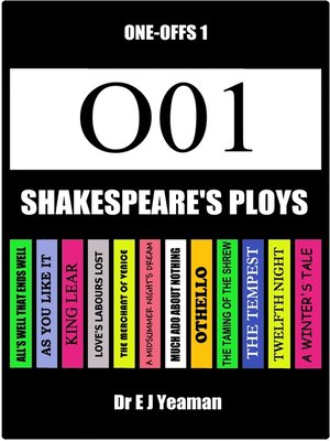 cover image of Shakespeare's Ploys (One-Off 1)